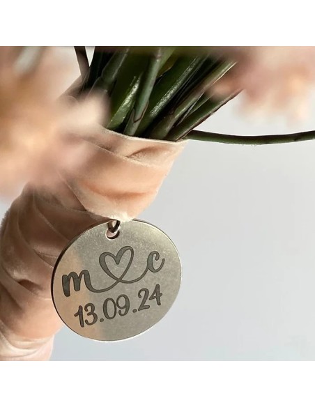 Placa ramo novia