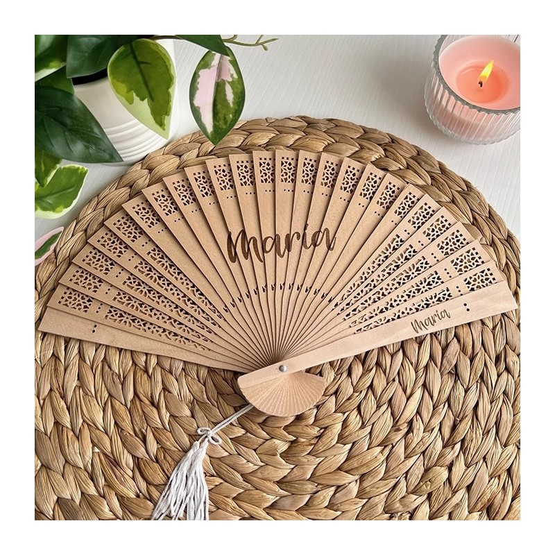 Abanico madera