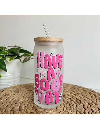 Vaso cristal translucido personalizable