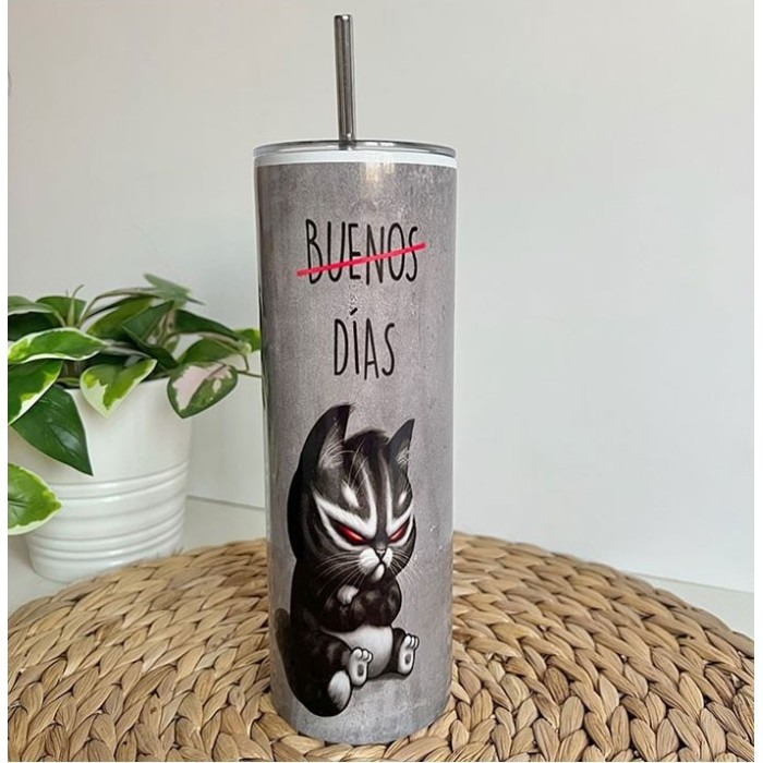 Termo Vaso Gato